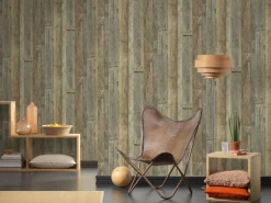 Vliestapete Holz-Optik Vintage braun AS Creation 95931-3