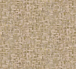 Vliestapete Holz Rattan beige braun 37706-2