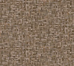 Vliestapete Holz Rattan braun 37706-1