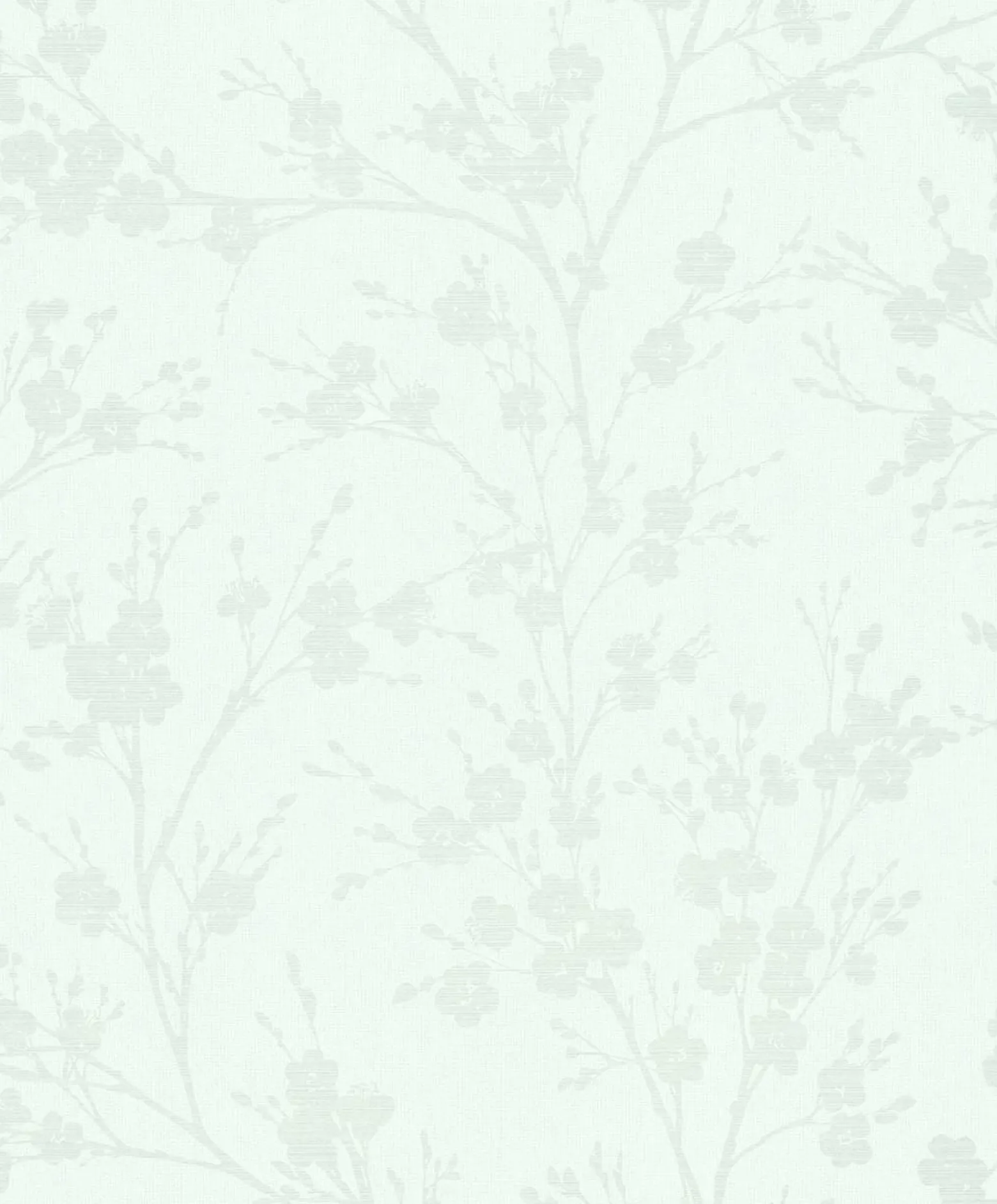 Vliestapete Ivy Struktur Blumen Weiß 82313 Novamur
