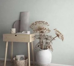 Vliestapete Ivy Uni Struktur Grau 82280 Novamur