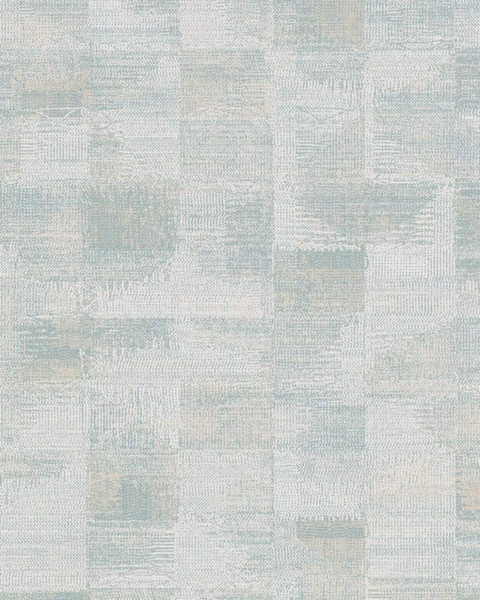 Vliestapete Kacheln Abstrakt blau beige weiß 31219