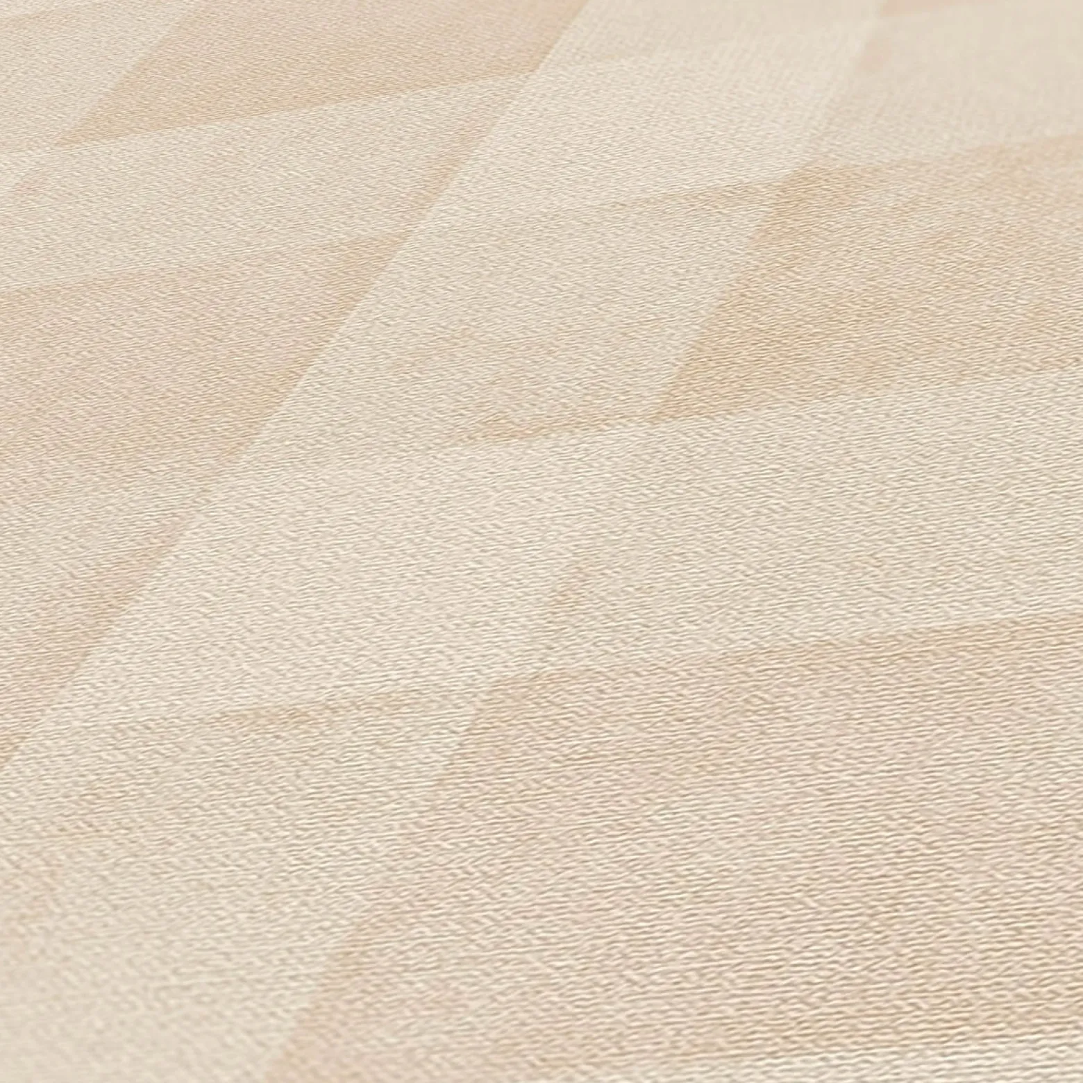 Vliestapete Karo Muster Textil Optik Beige Creme 38664-3