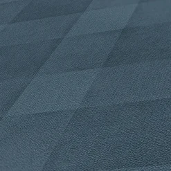 Vliestapete Karo Muster Textil Optik Blau 38664-2