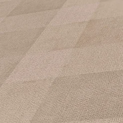 Vliestapete Karo Muster Textil Optik Braun 38664-1