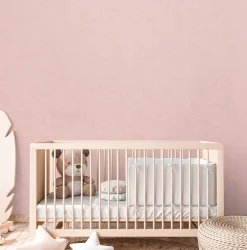 Vliestapete Kinder Einfarbig Betonoptik Rosa 77179-2