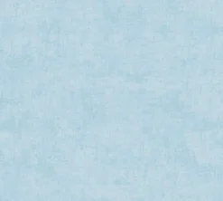 Vliestapete Kinder Einfarbig Betonoptik Blau 77178-9