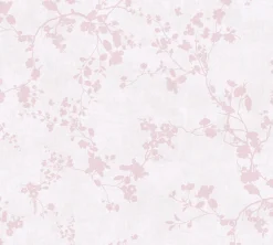 Vliestapete Kinder Floral Zweige Blumen Rosa 77079-1