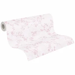 Vliestapete Kinder Floral Zweige Blumen Rosa 77079-1
