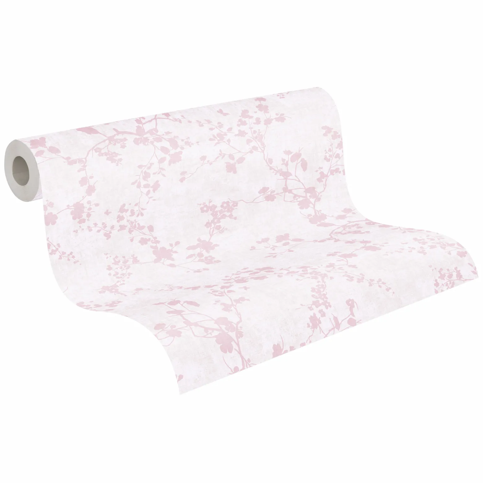 Vliestapete Kinder Floral Zweige Blumen Rosa 77079-1