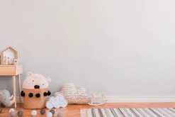 Vliestapete Kinder Herzen rosa grau beige 38124-1