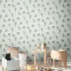 Vliestapete Kinder Koalas Bäume Grün Grau 77134-2