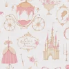 Vliestapete Kinder Prinzessin Märchen Creme Rosa 77130-1