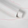 Vliestapete Kinder Schrift Herzen rosa weiß 38140-2