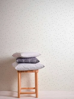 Vliestapete Kinder Sterne blau schwarz weiß 38123-1