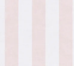 Vliestapete Kinder Streifen Rosa Creme 77078-2