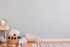 Vliestapete Kinder Uni-Design greige 38312-9