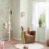 Vliestapete Kinder Uni-Design creme 38319-8