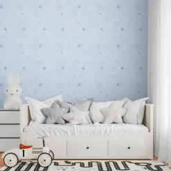 Vliestapete Kinder Weltall Himmel Blau 77131-2