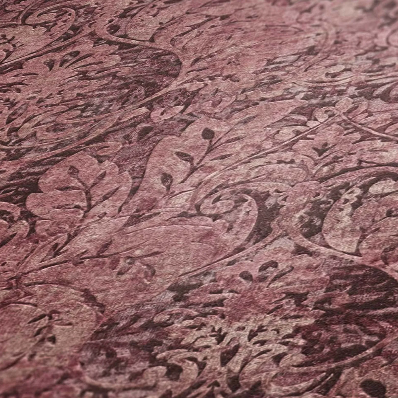 Vliestapete Klassik Barock rosa rot Mata Hari 38093-2