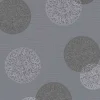 Vliestapete Kreise Grafik grau anthrazit 34771-3