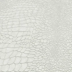 Vliestapete Krokodil Muster Creme Grau Metallic 10529-14