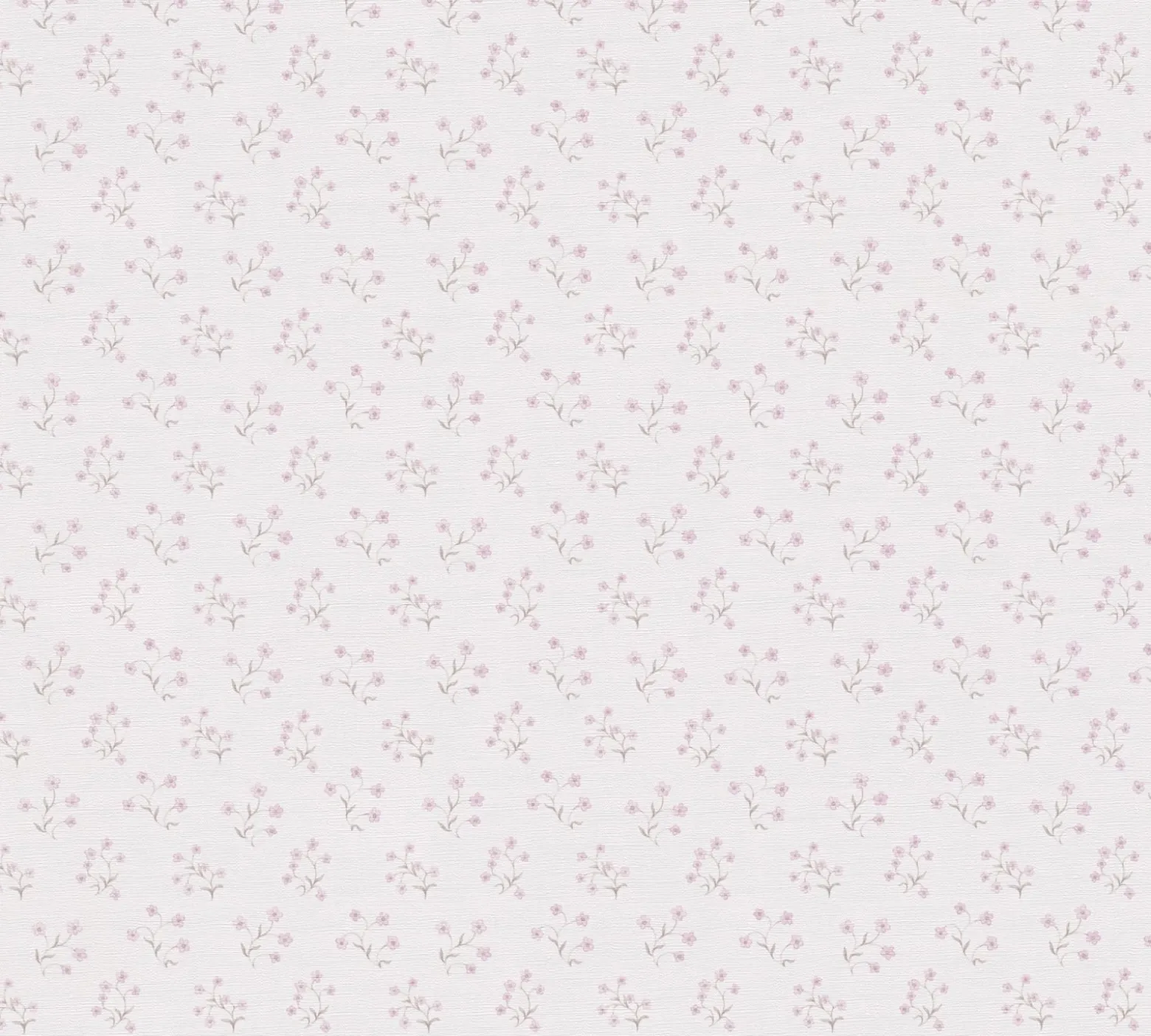Vliestapete Landhaustil Blumen Weiß Rosa Braun 39074-3