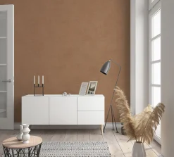 Vliestapete Leinen-Optik gold-braun Marburg 32431