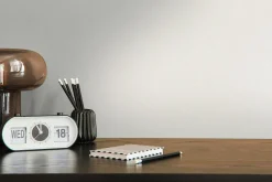 Vliestapete Leinenoptik Modern Weiß Grau 39339-6
