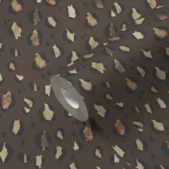 Vliestapete Leo Muster Felloptik Braun Beige 78216-3
