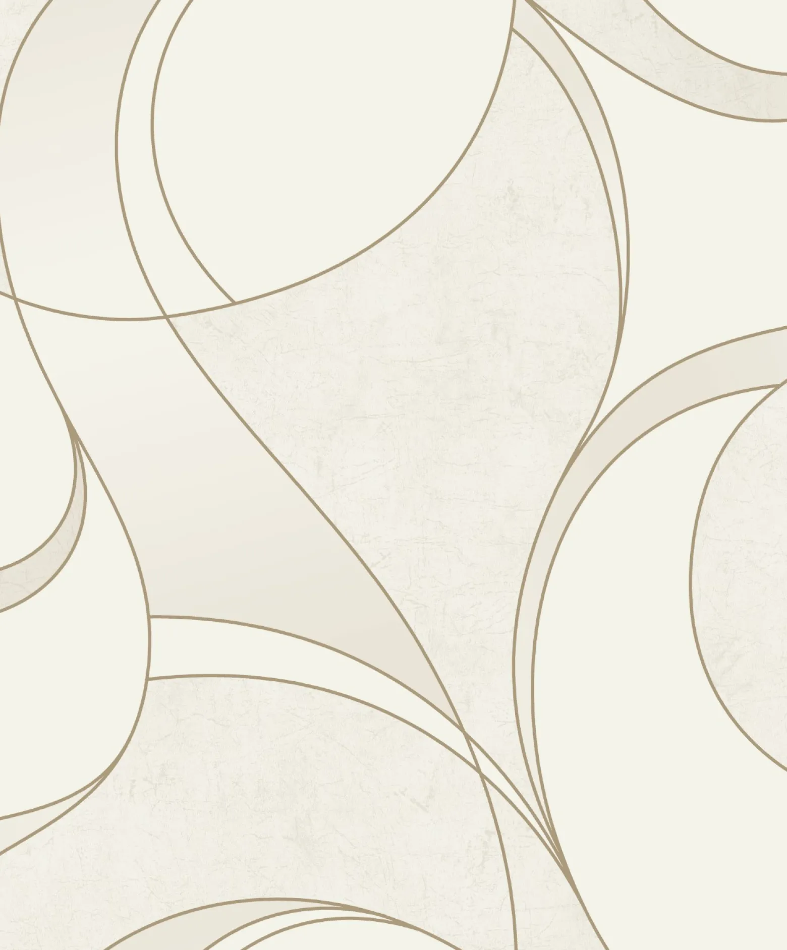 Vliestapete Linien Abstrakt Creme Gold Metallic A57215