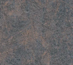 Vliestapete Linien Metallic Schwarz Bronze 39177-5