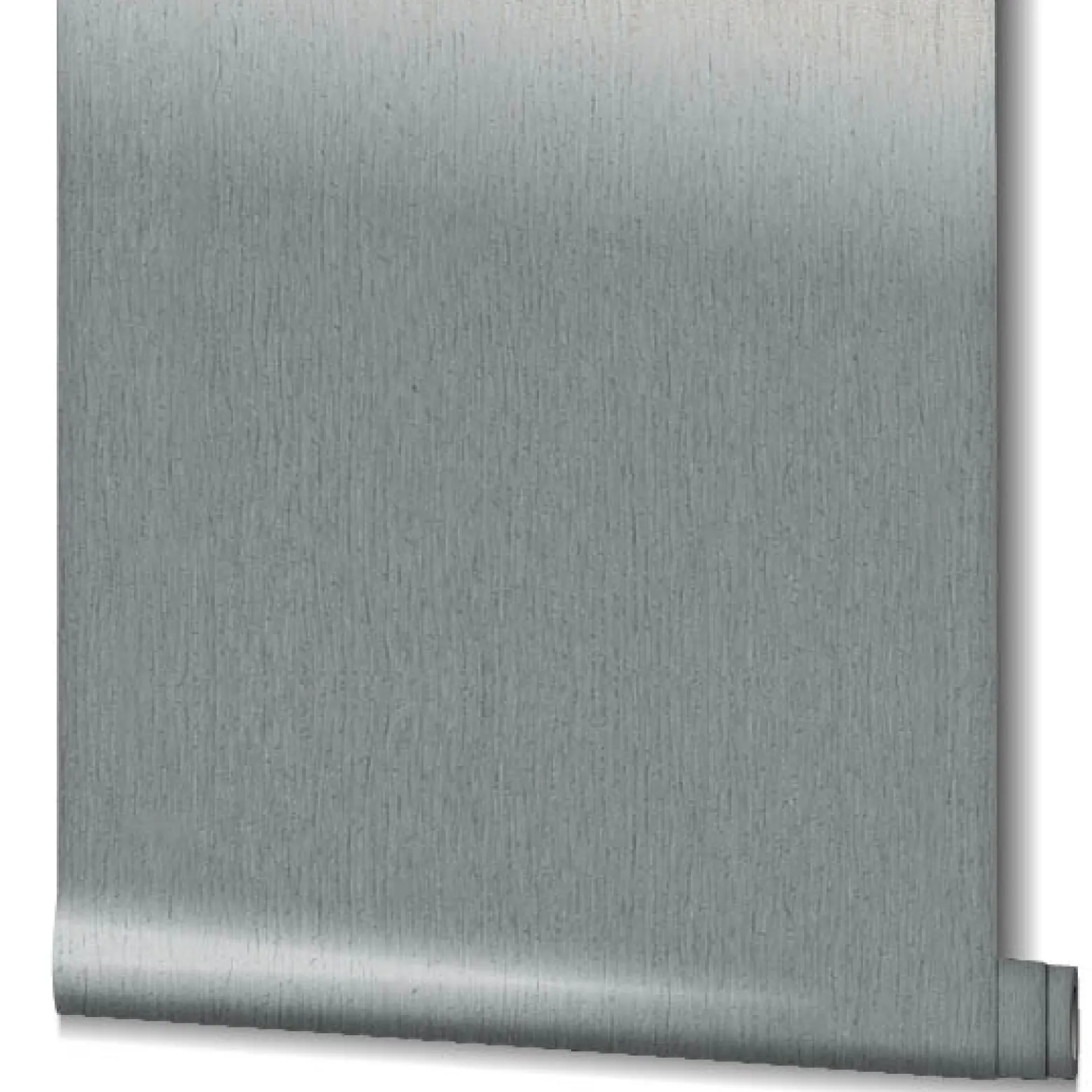 Vliestapete Linien Seiden-Optik Metallic grau-silber 32625