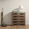 Vliestapete Linien Strukturiert beige Glanz 7855-41