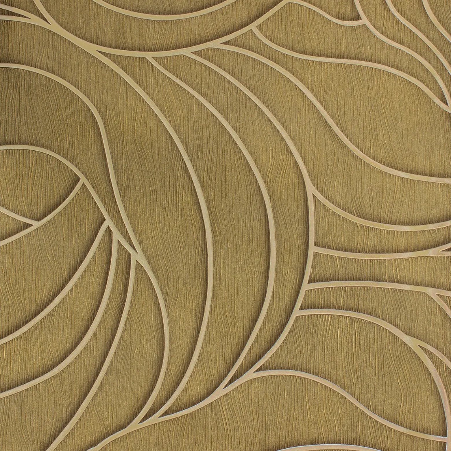 Vliestapete Luigi Colani Grafisch beige bronze 53341
