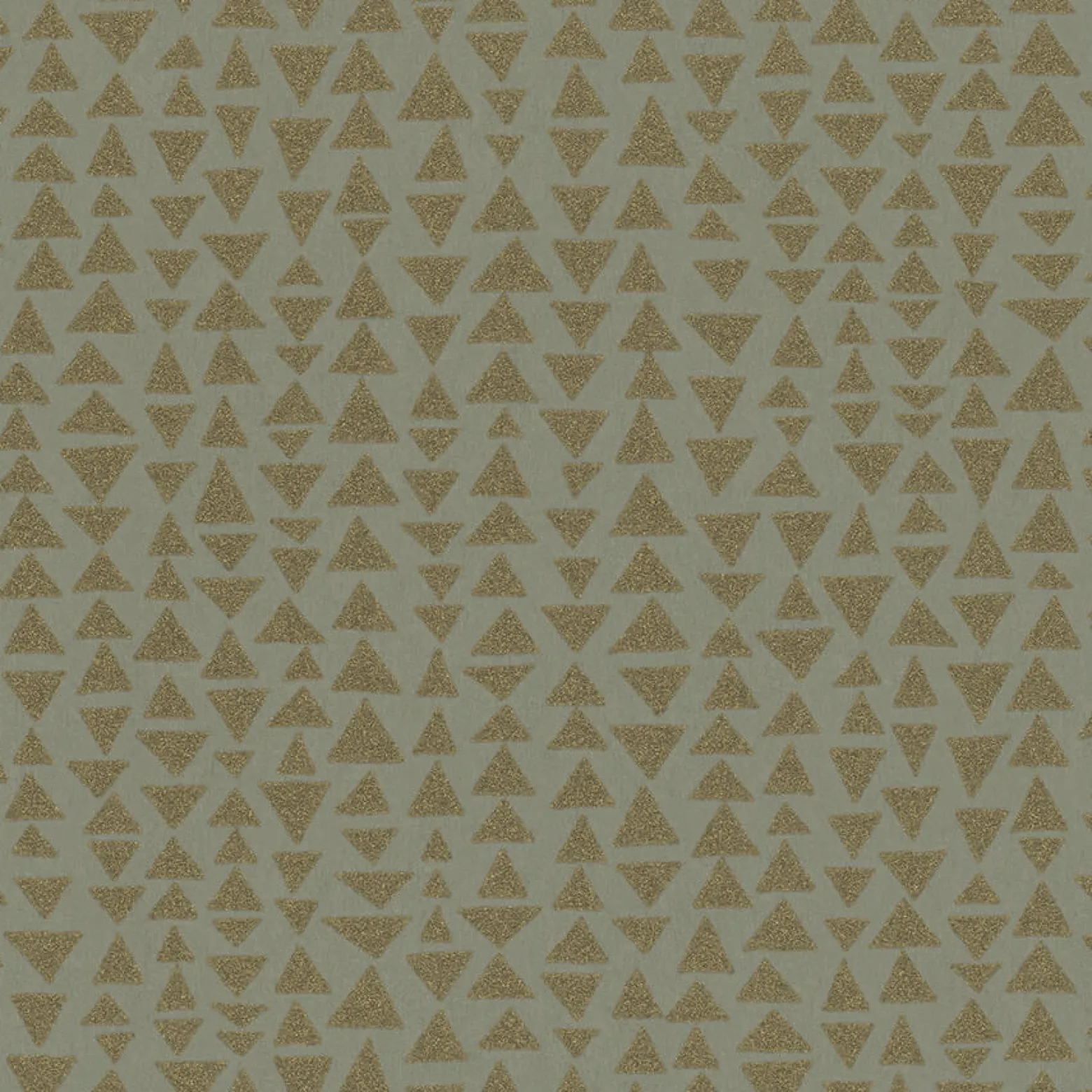Vliestapete Marburg Dreiecke platin gold metallic 84859