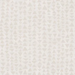 Vliestapete Marburg Dreiecke creme metallic 84851