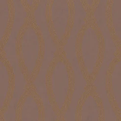 Vliestapete Marburg Ikat Grafik rot-braun metallic 84866