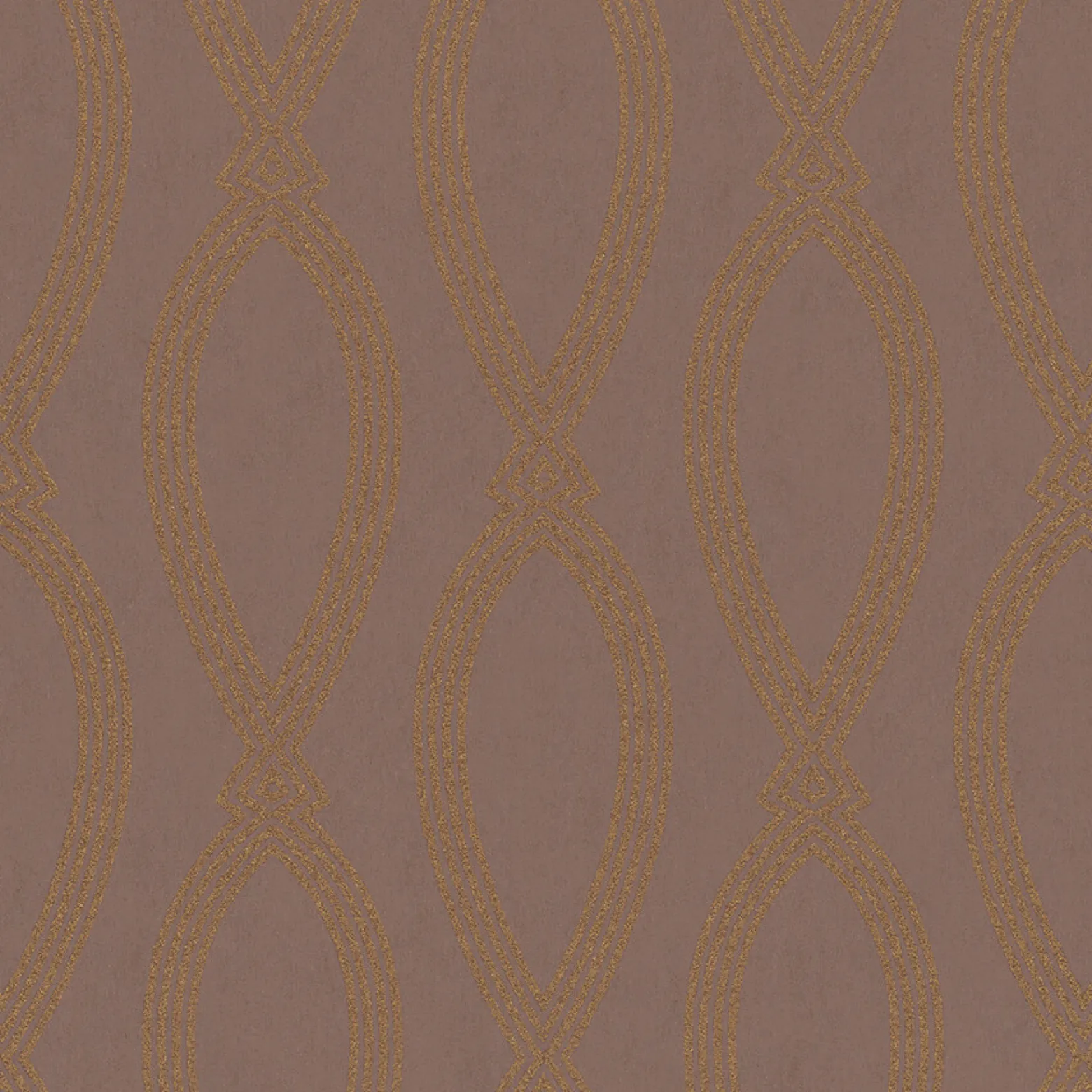 Vliestapete Marburg Ikat Grafik rot-braun metallic 84866