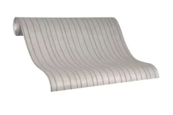 Vliestapete Marburg Streifen grau metallic 84853