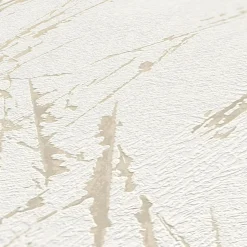 Vliestapete Marmor Optik Creme Beige Metallic 39336-3
