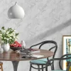 Vliestapete Marmor Optik Weiß Silber Metallic 10318-14
