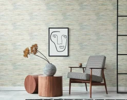 Vliestapete Meer Wellen See weiß beige livingwalls 35409-1