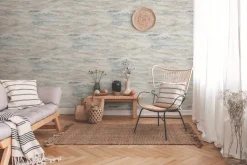 Vliestapete Meer Wellen See weiß beige livingwalls 35409-1