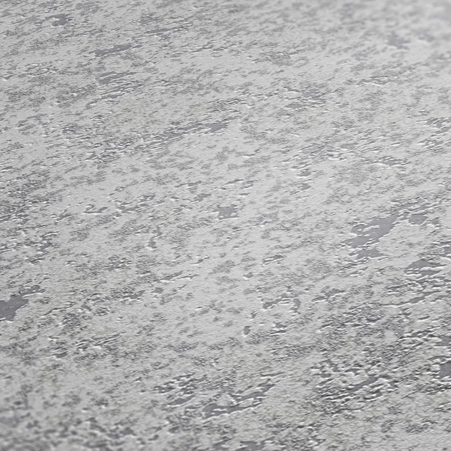 Vliestapete Meliert Metallic grau silber 3777-22