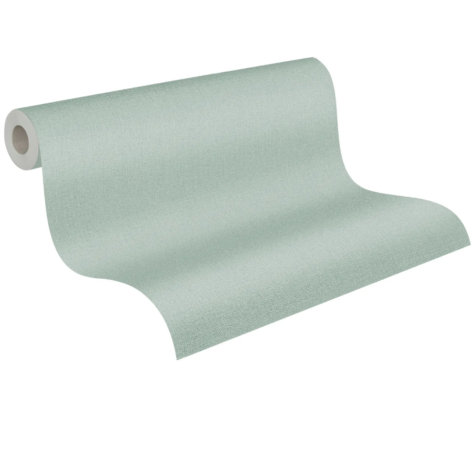Vliestapete Meliert Textiloptik Modern Grün Blau 36379-7