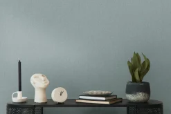 Vliestapete Meliert Textiloptik Modern Grün Grau 36379-6