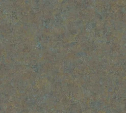 Vliestapete meliert Uni braun blau 37656-1
