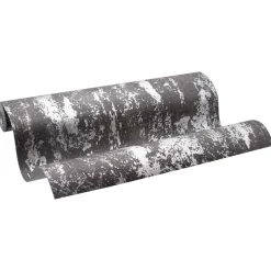 Vliestapete Metallic Anthrazit Silber HOMEFACTO:RI