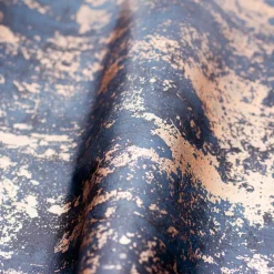 Vliestapete Metallic Anthrazit Kupfer HOMEFACTO:RI